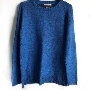 Philosophy brand blue pullover sweater crewneck